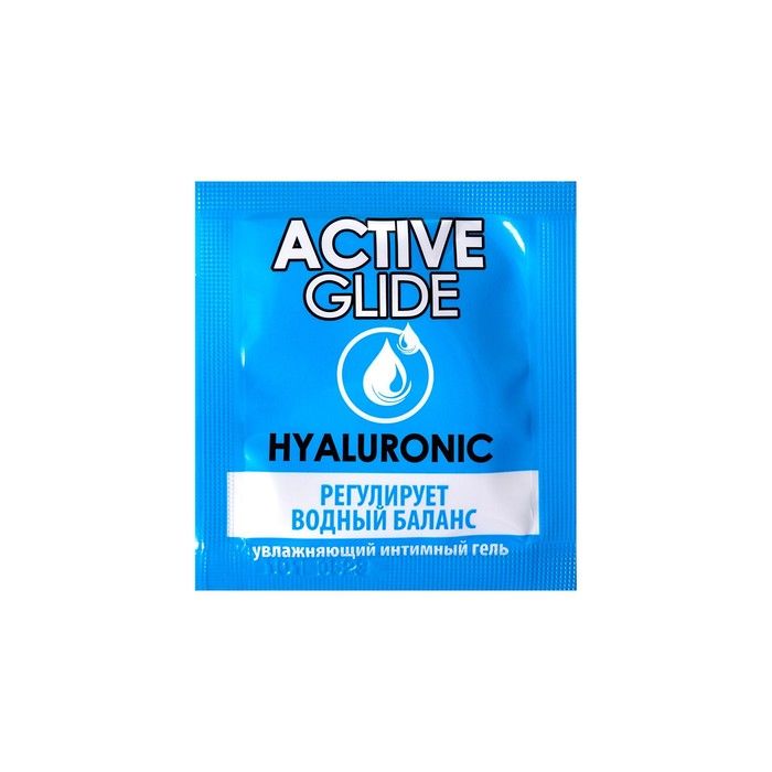 Увлажняющий интимный гель Active Glide Allantoin, саше 3 мл УТ-00002066 - Биоритм - Универсальные интимные смазки - Купить