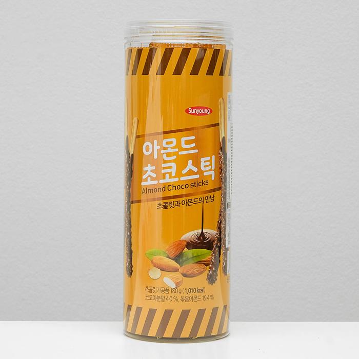 Choco sticks. Sunyoung палочки шоколадные с миндалем Almond Choco Stick 54гр. Палочки Sunyoung Almond Choco Sticks с миндалем, 54гр Корея (32шт).