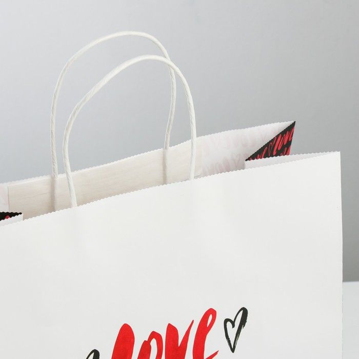 Пакет подарочный крафтовый «якорь», 32 × 28 × 15 см. Simaland пакет подарочный крафт "Love". Пакет подарочный крафт Love, 32 × 28 × 15 см 3823507.