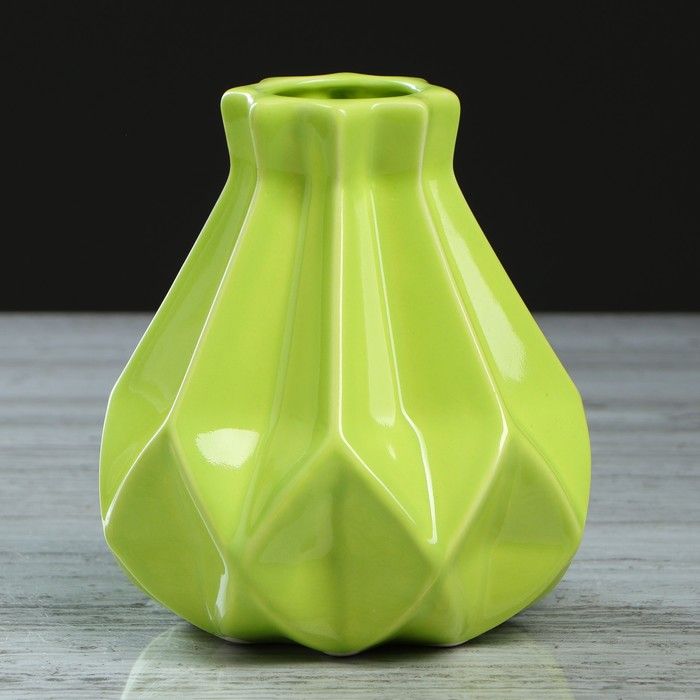 Поделка изделие Оригами китайское модульное Большая напольная ваза Бумага