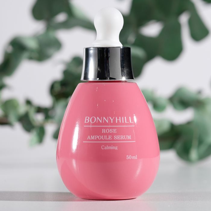 Розов отзывы. Bonnyhill сыворотка. Сыворотка для лица Bonnyhill Rose. Bonnyhill Rose Ampoule Serum сыворотка для лица с экстрактом розы. Bonnyhill сыворотка с гиалуроновой.