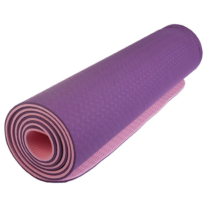 Купить спортивный коврик. Коврик для йоги Sangh. Коврик для йоги Sangh 3098563. Коврик для йоги e40027 ЭВА 173x61x0,4 см фиолетовый мрамор. Коврик для йоги Sangh Yoga mat, 173х61х0.4 см розовый однотонный.
