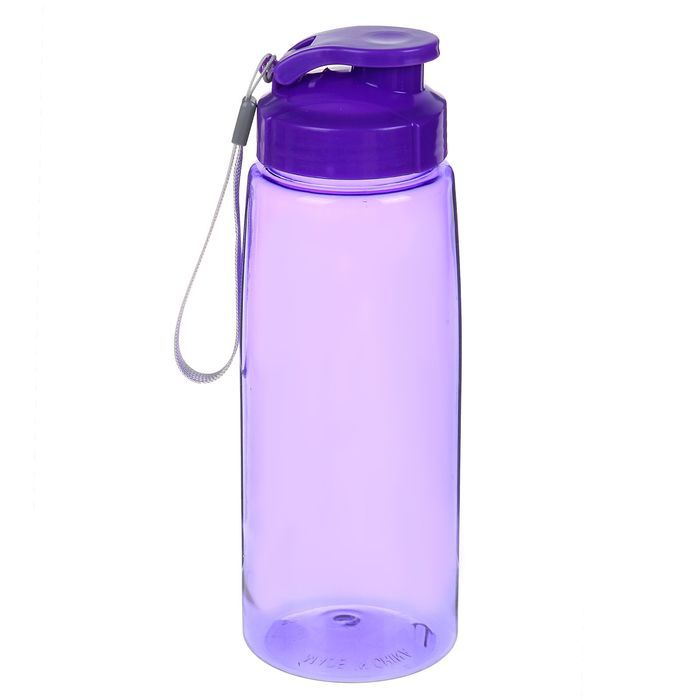 Легкая бутылка для воды. Бутылка для воды Health and Fitness 500 со шнурком. Бутылка для воды спортивная фиолетовая. Узкая бутылка для воды. Шнурок для бутылки с водой.