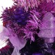 Ёлка декорированная фиолетовая