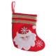 Носок для подарка "Дед Мороз и снежинки"