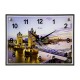Часы настенные прямоугольные "Тауэрский мост вечером", 25х35