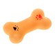 Игрушка резиновая малая "Косточка с лапками", 8,5 см, микс цветов