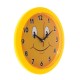 Часы настенные круглые "Смайлик", светлый циферблат, 23х23 см