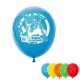 Воздушные шары (набор 25 шт, рисунок с 2х сторон) "С днем рождения", Человек Паук, 12 дюйм, МИКС
