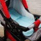 Набор для детской коляски для мальчика, 2 предмета (подушка-35х38, матрас-69х38) (арт. 22101-С)