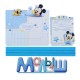 Набор: фоторамка с буквами на деревянной подставке и анкета "Малыш", Микки Маус и друзья, Дисней Беби