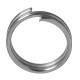 Кольцо соединительное двойное 0,9мм (набор 50гр) СМ-1028, цвет серебро
