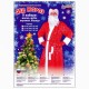 Карнавальный костюм "Дедушка Мороз", кудрявый мех, р-р 48-50, рост 185 см