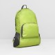 Рюкзак складной на молнии, мягкий, 1 отдел, наружный карман, 2 боковых кармана-сетки, складывается в сумку, цвет зелёный