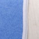 Пеленка-кокон на липучках, рост 50-68 см, цвет голубой 1138_М