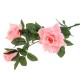 Цветы искусственные "Розы Акварель" розовые