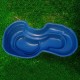 Пруд садовый пластиковый 640 л, синий