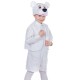 Карнавальный костюм "Медвежонок белый",шапочка,жилет,шорты 88034