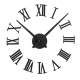Часы-наклейка. Римские цифры, чёрные, 120 см