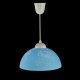 Светильник Колпак "Андри" 1 лампа E27 40Вт Синий д.250