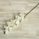 Цветы искусственные "Орхидея амабилис" 90 см, белая